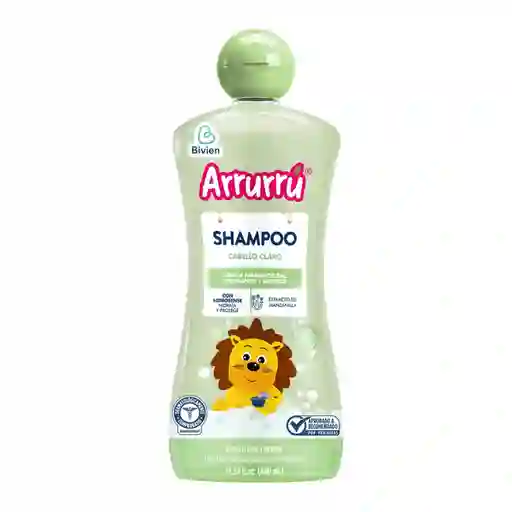   Arrurru  Shampoo Para Cabello Claro Extracto De Manzanilla  