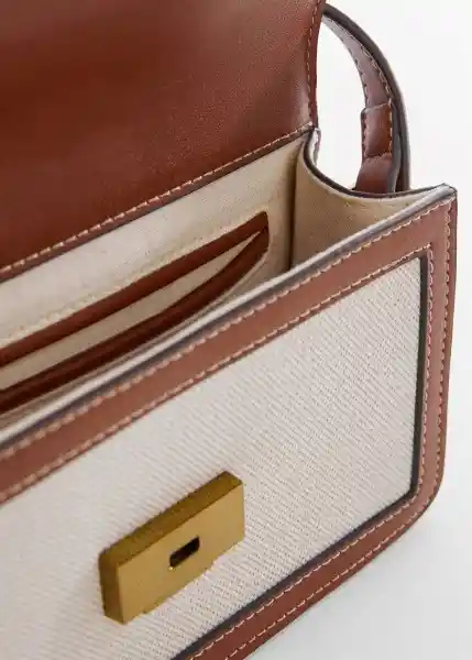 Bolso German Cuero Talla 99 Mujer Mango