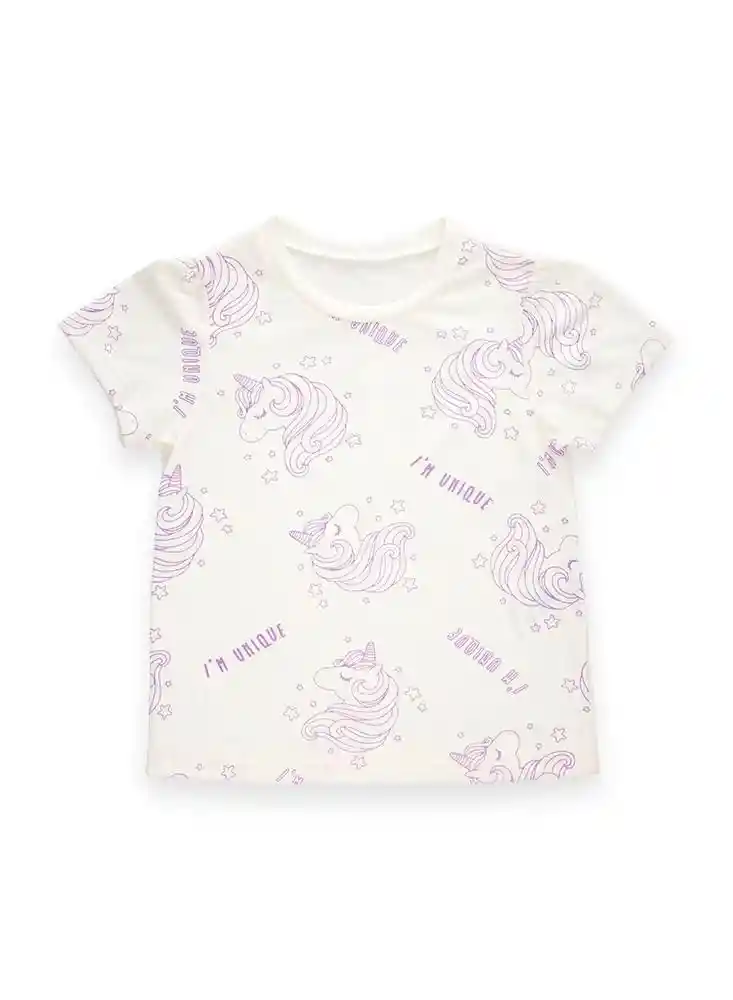 Camisetamc Mc 3t-ivory