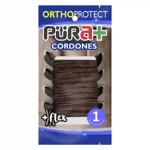 Cordones Redondos Café 4222 Pura+
