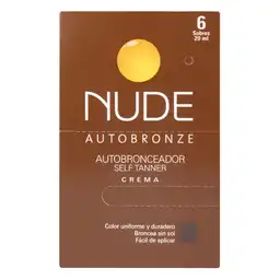Nude Autobronceador en Crema