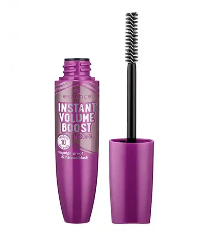 Essence Pestañina Instant Volume Boost Tono Negro Intenso