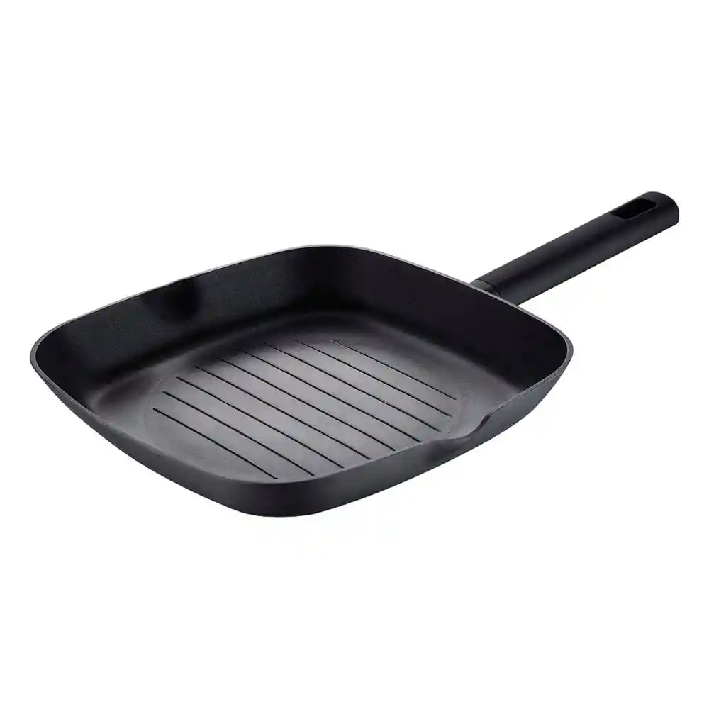 Sarten Grill 28x4 3 X 47.2 Cm Alum Forjado Cooperly Negro