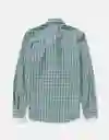 Camisa Hombre Verde Talla: MEDIUM 2722350 American Eagle