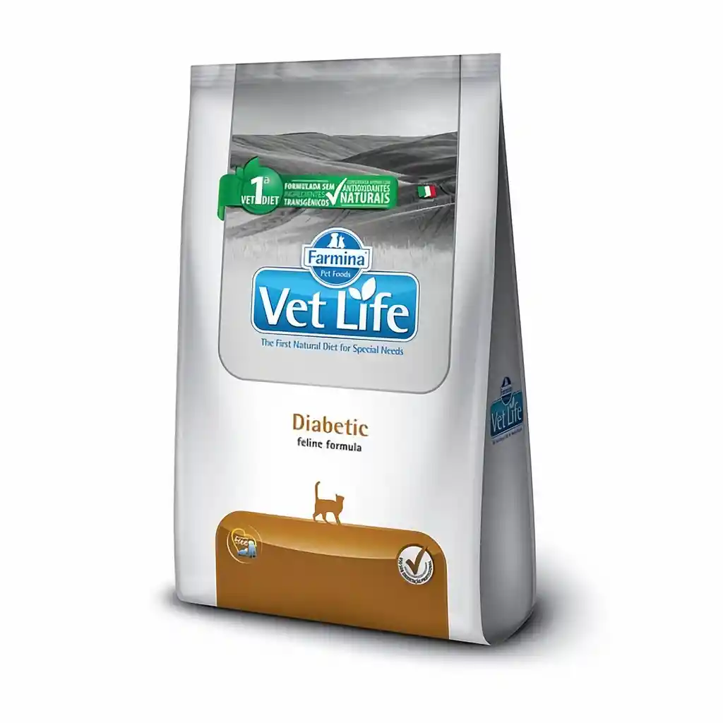 Vet Life Alimento para Gato Diabetic