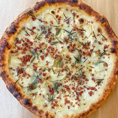 Prosciutto, Papa y Crema de Trufa Negra