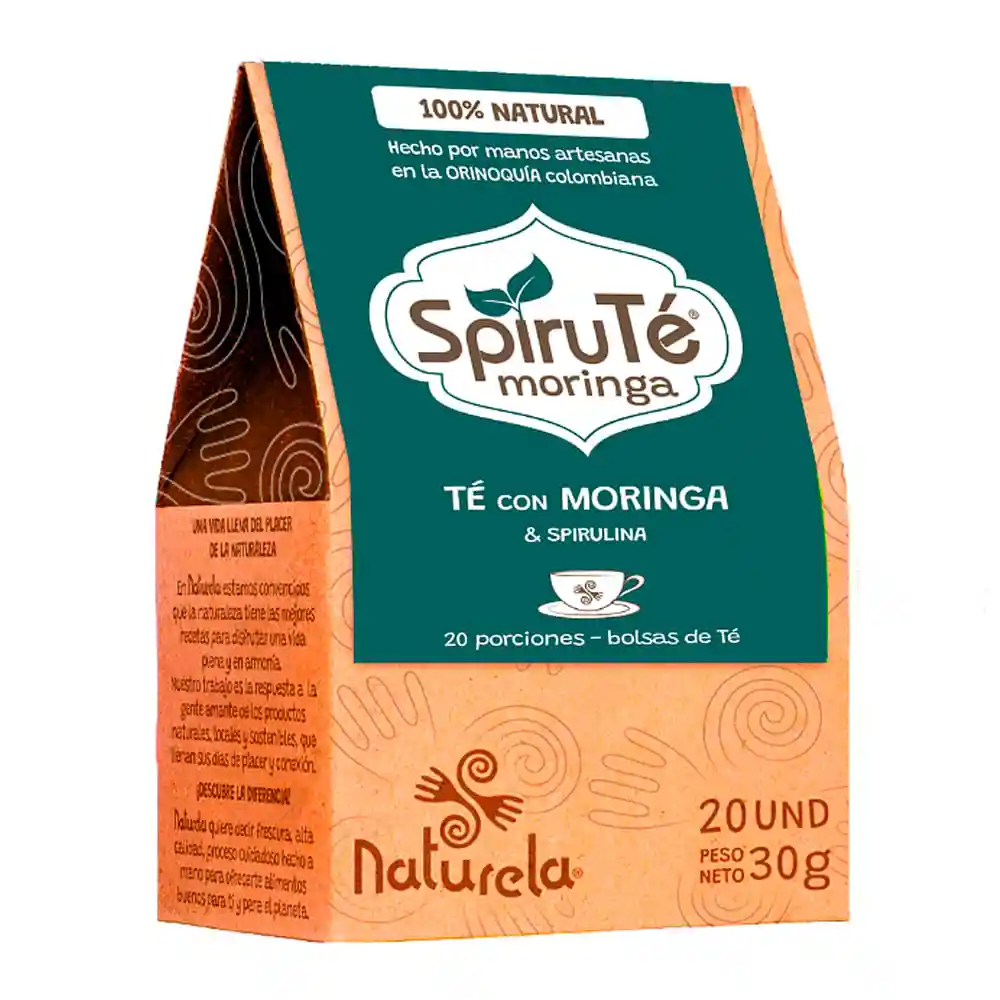 Te Moringa Naturela Con Spirulina