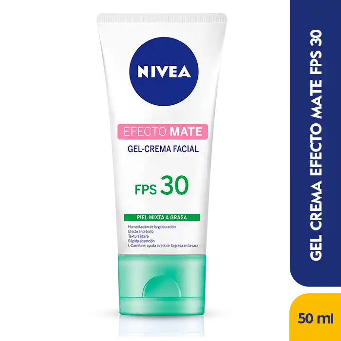 Nivea Gel-Crema Efecto Mate FPS 30 Piel Mixta a Grasa