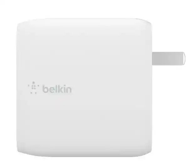 Belkin Cargador de Pared Gan Dual Usb-C 50W/18W BlaNco