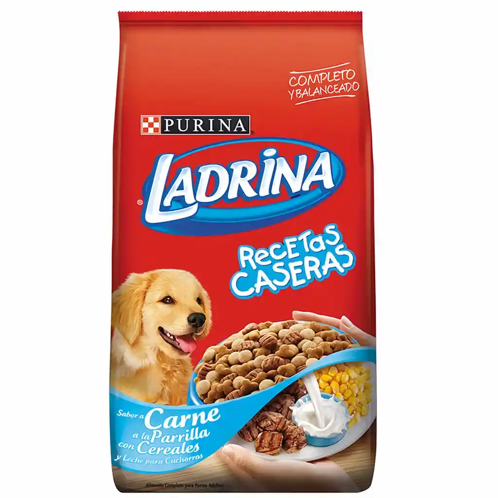 Ladrina Alimento para Cachorro Recetas Caseras Sabor a Carne