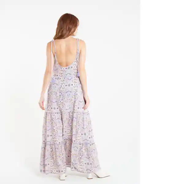  Vestido Ana Mujer Crudo Creme Claro Talla L Naf-Naf 