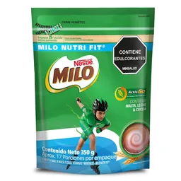 Modificador de Leche Milo Nutri-Fit Menos Azúcares 350 g