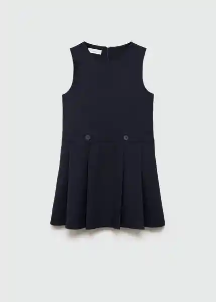 Vestido Megan Navy Talla 09 Niñas Mango