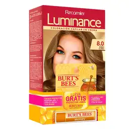 Tinte Luminance Tono 8.0 Doble + Protector Labial Burts Bees