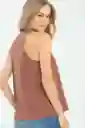 Blusa Monaco Color Cafe Puro Talla S Ragged