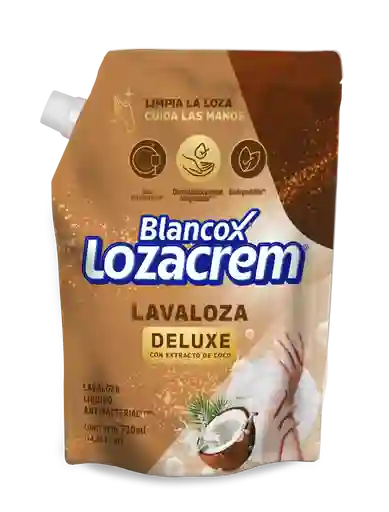 Loza Crem Lavaloza Líquido Coco