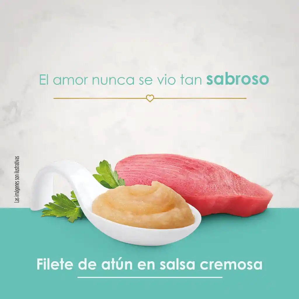 Snack liquido para gatos Fancy Feast con atún x 40gr