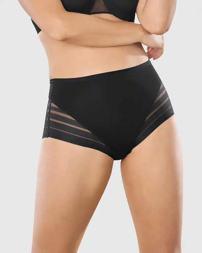 Panty Faja Clásico Con Control Moderado de Abdomen y Bandas