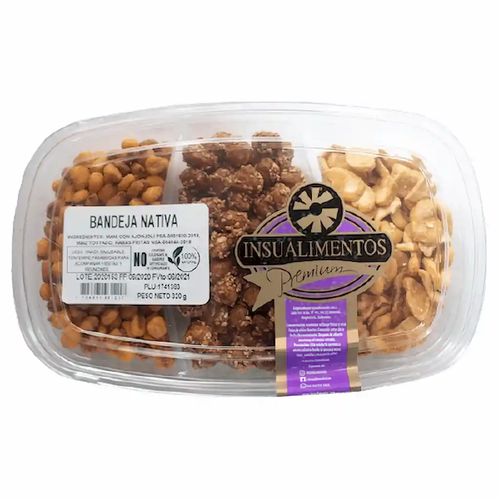 Insualimentos Snack Bandeja Nativa