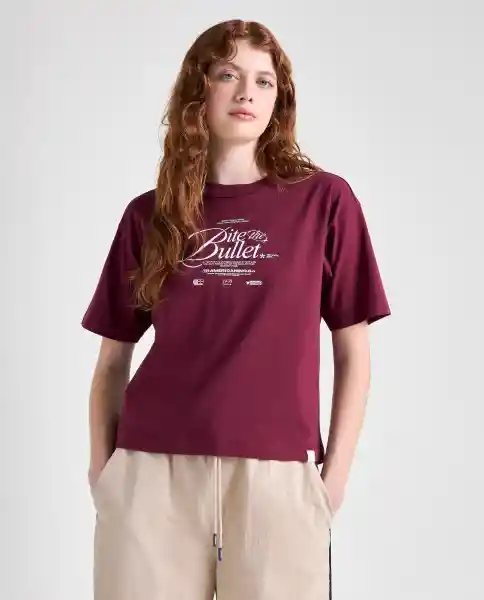 Camiseta Mujer Rojo Talla L 609G004_ROJ191725 Americanino