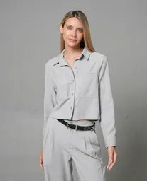 Camisa Mujer Gris L 212 G009_GRI144107 Rifle