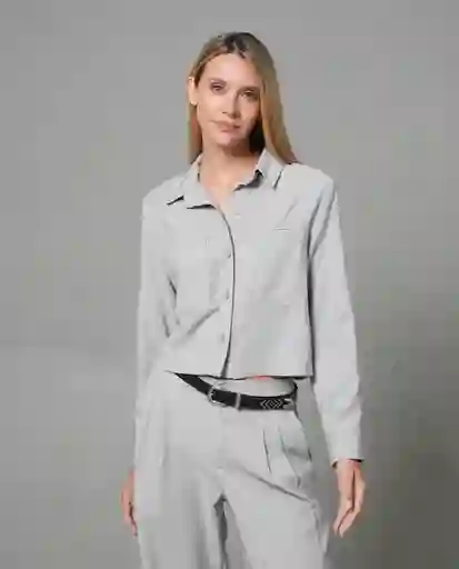 Camisa Mujer Gris L 212 G009_GRI144107 Rifle