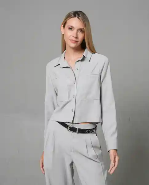 Camisa Mujer Gris L 212 G009_GRI144107 Rifle