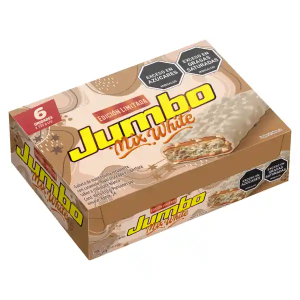 Jumbo Golosina Mix Bigwhite 135 g x 6 Und
