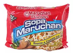 Maruchan Sopa Instantánea Ramen Sabor Carne de Res