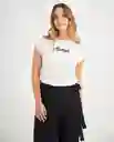Camiseta Crudo Nevisca Claro Talla S 409F014 Esprit