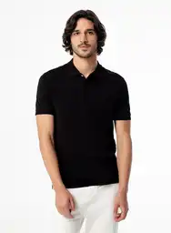 Gef Camiseta Polo Negro 799 Talla L