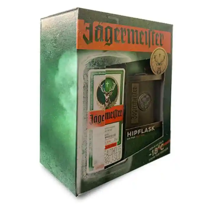  Licor De Hierbas + Licorera Jägermeister 