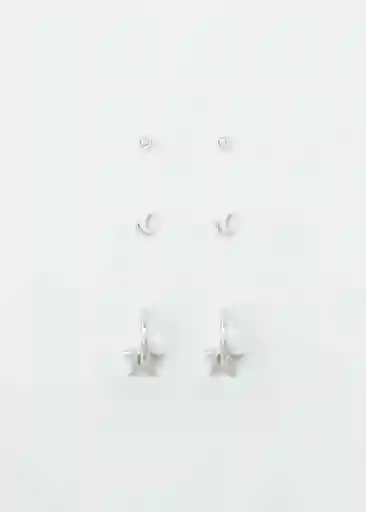 Joyeria Mujer Gris Plateado Medio 333G052 Naf Naf