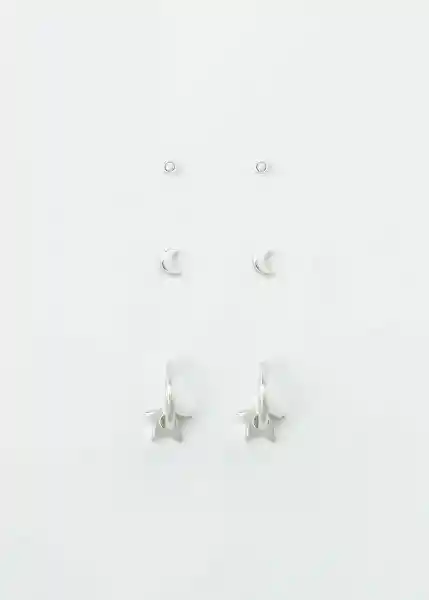 Joyeria Mujer Gris Plateado Medio 333G052 Naf Naf