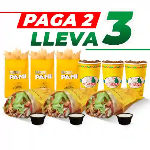 Paga 2 Lleva 3 - Combo Mix Tocineta