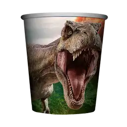 Vaso 9Oz Jurassic World por 8 U