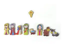 Pcs Pesebre Iman 9 Figuras Sin Marca 1 U