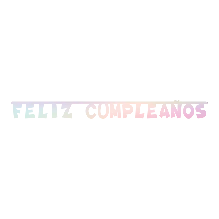 Sempertex Cartel Letras De Feliz Cumpleaños