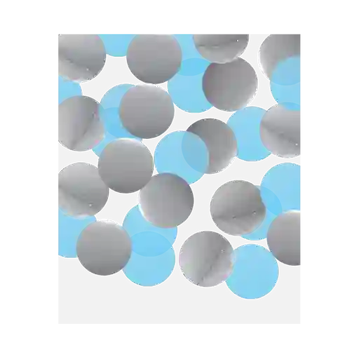 Sempertex Confetti Papel Azulplata
