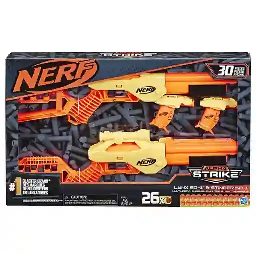 Nerf Alpha Strike Blaster Brand En Lanzadores
