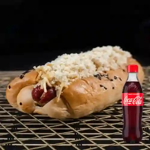 Combo Perro Costeño + Coca-Cola Sabor Original 400 ml