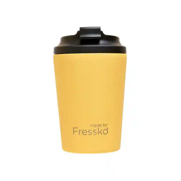 Made By Fressko Taza De Café Camino Amarillo De 12 Oz