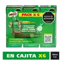 Leche Malteada MILO en cajita 6 x 180mL c/u