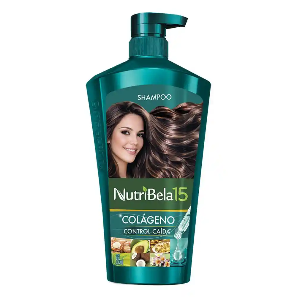 Shampoo Nutribela Colageno Control Caida (750 Ml)