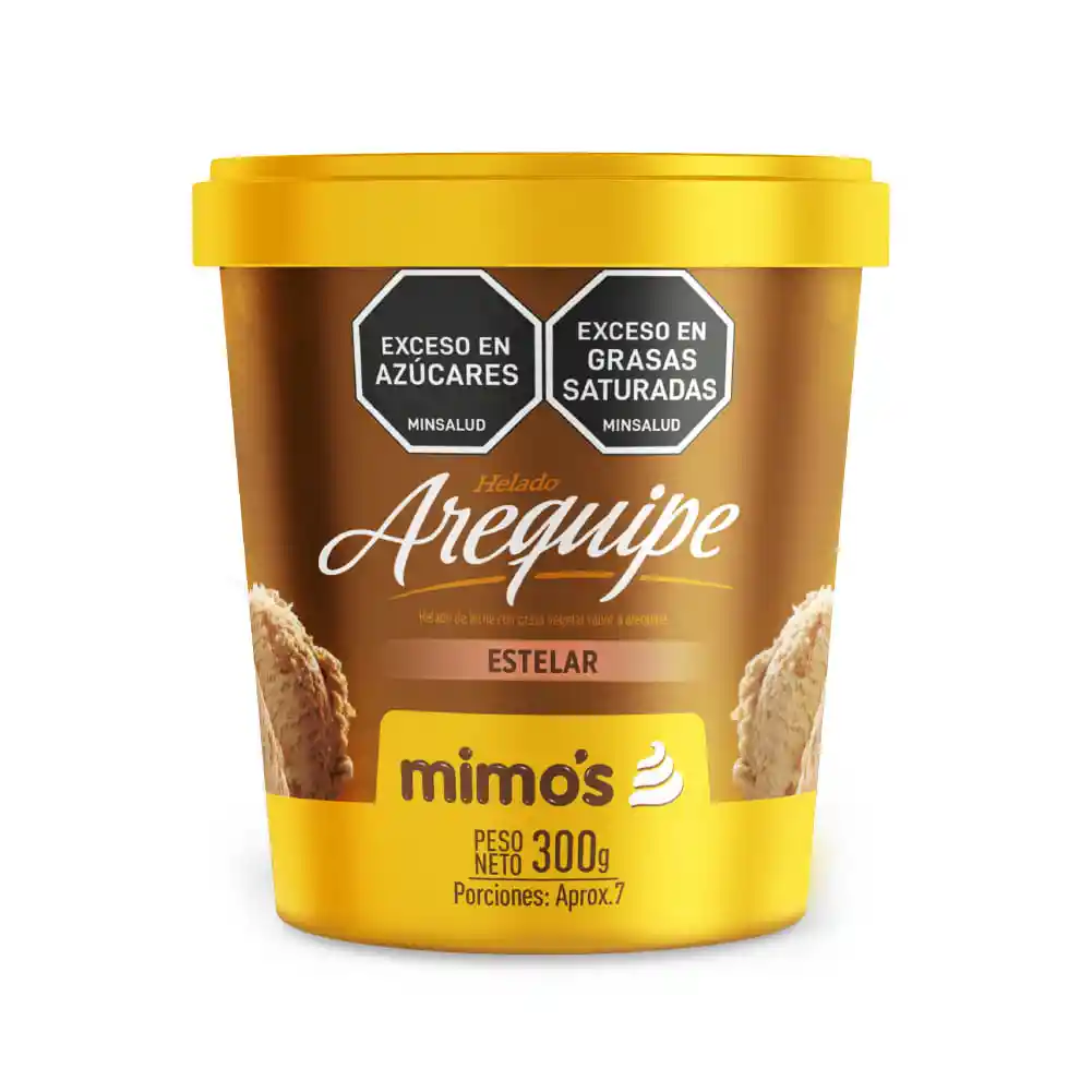 Helado Arequipe Mimos Pote *300gr