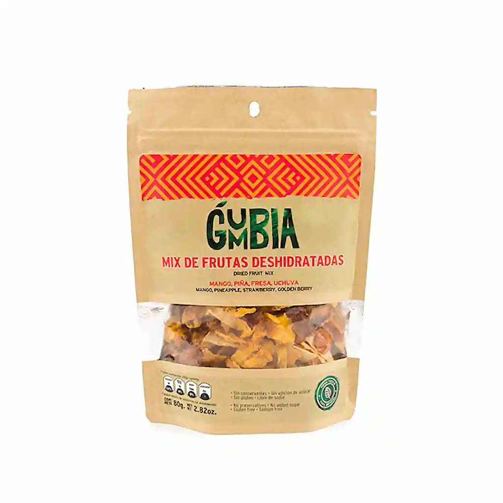 Gumbia Mix de Frutas  Deshidratas