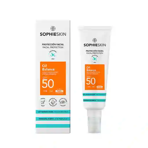 Sophieskin Protector Solar Oil Balance Spf 50 