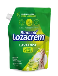Blancox Lozacrem Lavaloza Líquido con Limón y Aloe