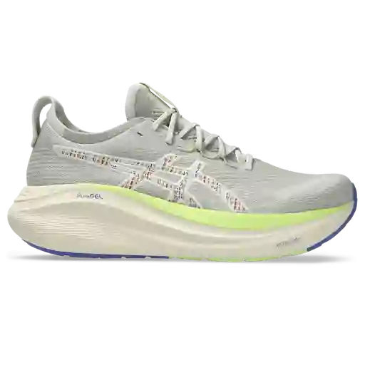 Asics Tenis Gel-Nimbus 27 Tr Para Correr Hombre Verde Talla 8
