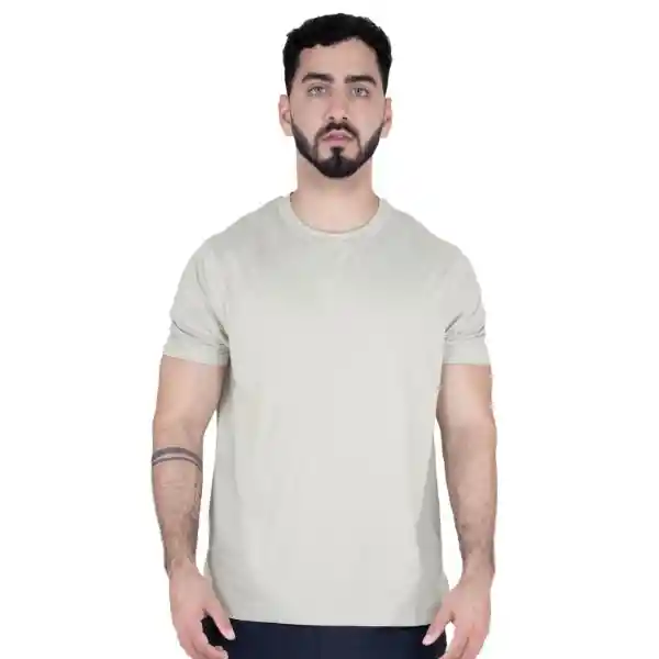 Camiseta E-Day Beige Talla L Everlast